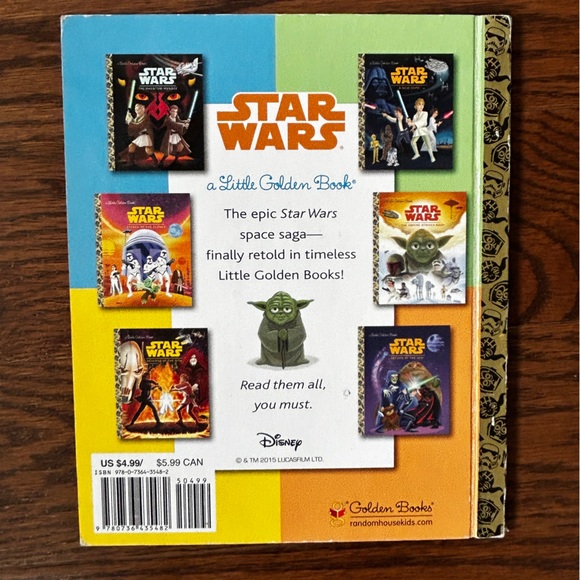 Seven Star Wars Little Golden Books (2015 - 2020) - Picture 9 of 15